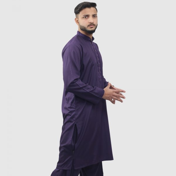 purple shalwar kameez mens